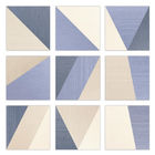 Blue And White Glazed Ceramic Tile  For Shower Floor Fancy  Non Slip  20x20cm